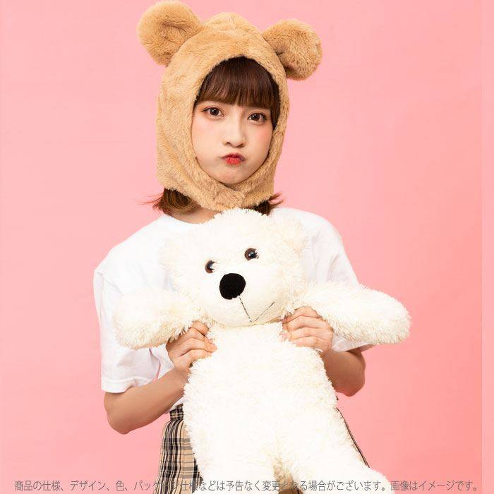 楽天市場 もふもふくまちゃん かぶりもの くま クマ 熊 ベア 帽子 仮装 コスプレ 小道具 宴会 イベント クリアストーン やるcan