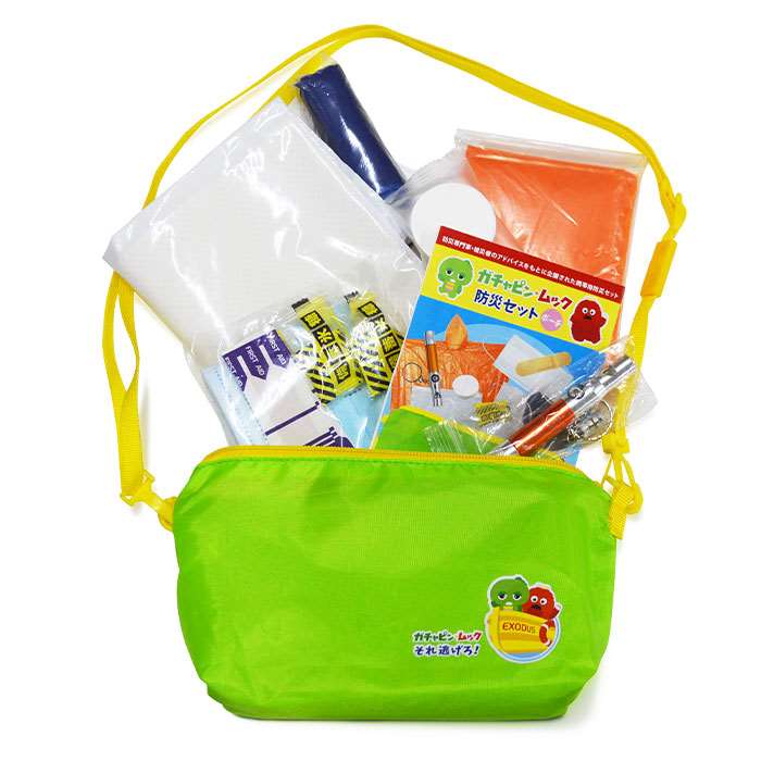 楽天市場】《metex》ガチャピン・ムック 防災セット＜バックパック