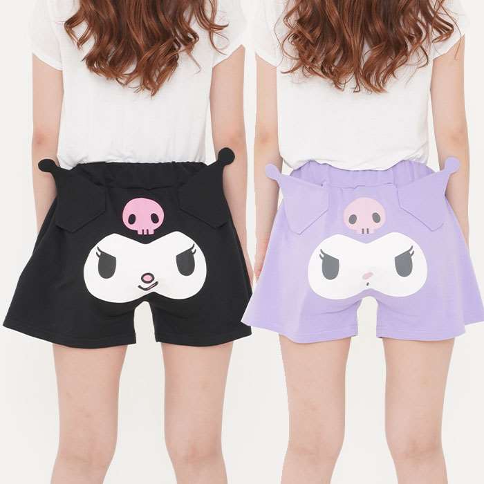 5年保証 あす楽 着ぐるみショートパンツ クロミ レディースサイズ キャラクターショートパンツ ルームウエア ショーパン ホットパンツ サザック San 1325