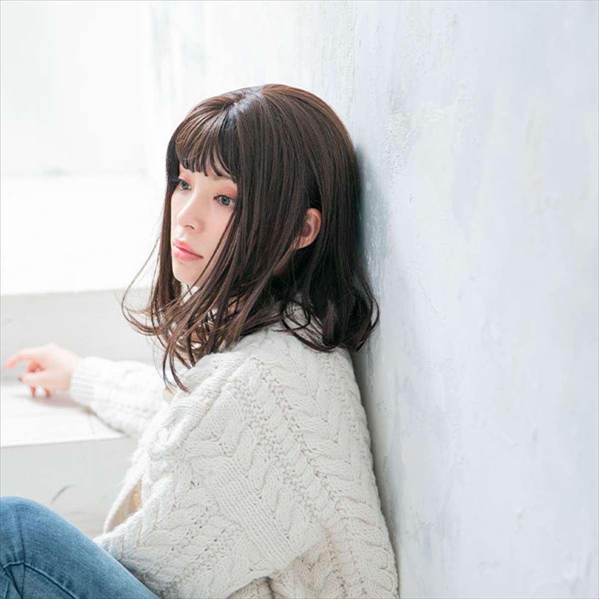 フルウィッグ Ano Bl The ミディアム ウィッグ レディース 黒髪 Rme 女性 ボブ ミディアムボブ