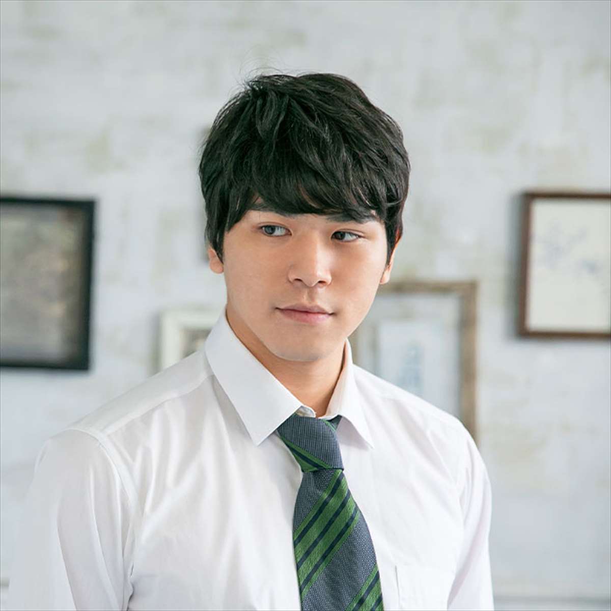 フルウィッグ Ano Rme The メンズ ふんわり Bl ウィッグ 男性 マッシュショート 黒髪