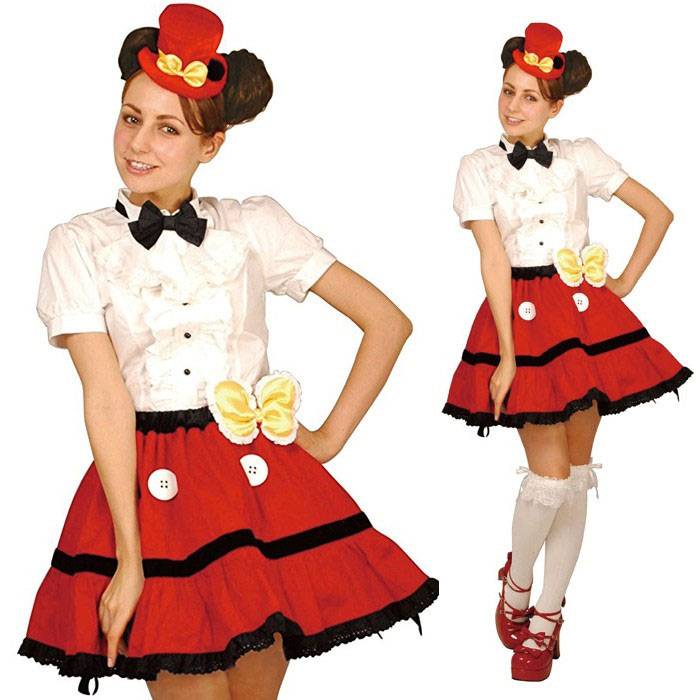 Gothic Tutu ミッキーマウス Mickey レディースサイズ チュチュ Set ディズニー