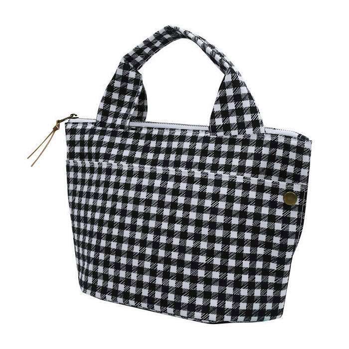 楽天市場】ランチバッグ BLACK 抗菌 ランチトートバッグ お弁当バッグ