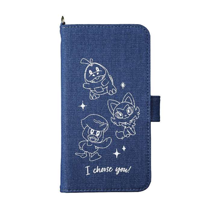 モンモンモン☆手帳型マルチケース（スマホケース）未使用☆つの丸☆墓場の画廊 L_6a1881e6-e60f-4a40-a9bc-