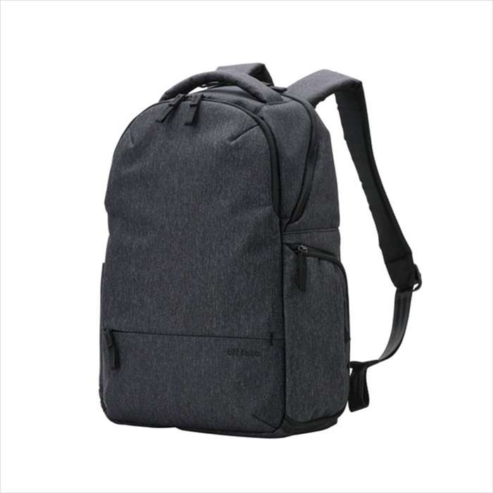 【沖縄・離島配送不可】【代引不可】リュック バックパック 17L 撥水加工 14インチノートPC A4サイズ ブラック エレコム BM-OFBPM01BK|やるCAN