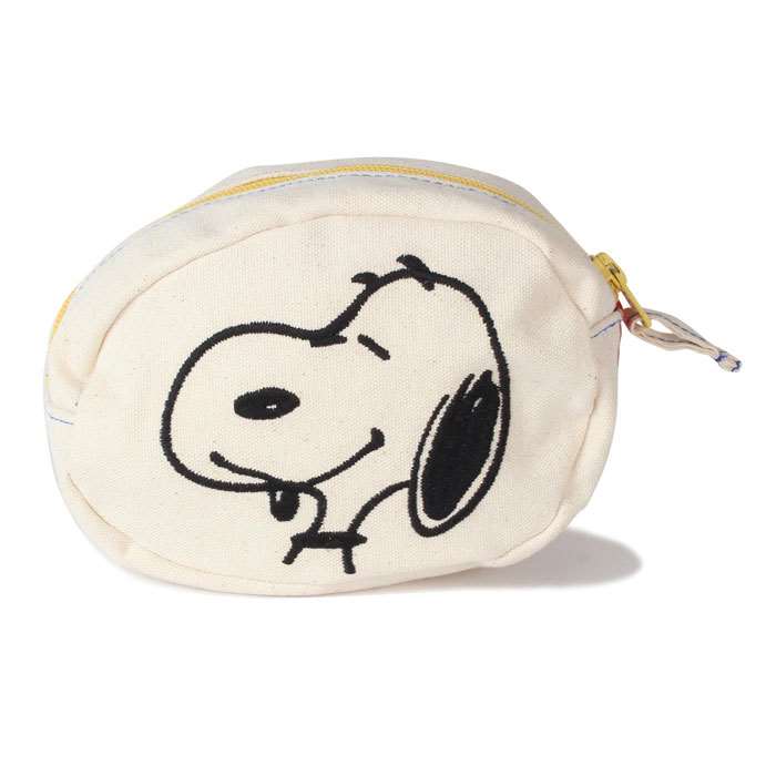 楽天市場 スヌーピー 刺繍ポーチ Peanuts Snoopy Woodstock柄 ピーナッツ Peanuts 小物入れ 収納 ミニバッグ セカンドバッグ Boo Homes やるcan