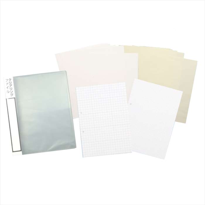 クリアファイル 9/5/9/3/5/4/8/ 楽天市場】クリアリングファイル ペーパーセット8切 クリアファイル