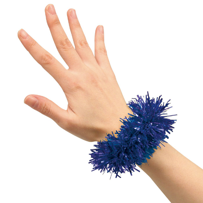 みっちゃん　青色 リストバンド みっちゃん 青色 リストバンド みっちゃん 青色 リストバンド