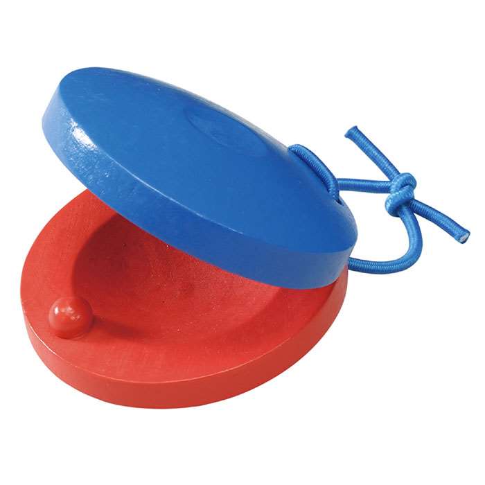 楽天市場】10002024 カスタネット 手 ハンドルカスタネット 打楽器