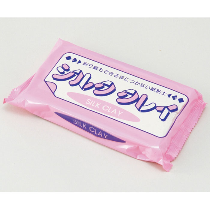 楽天市場】シルククレイ 400g 紙粘土 粘土 工作 図工 学校 教材 自由