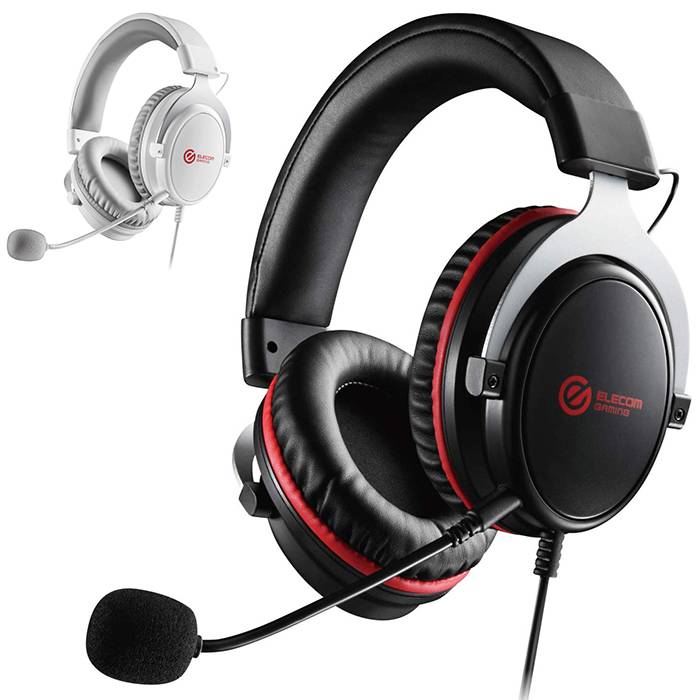 楽天市場 あす楽 Fps ゲーミングヘッドセット 両耳 オーバーヘッド ハイレスポンスドライバー 密閉型 ヘッドホン マイク エレコム Hs G40 やるcan