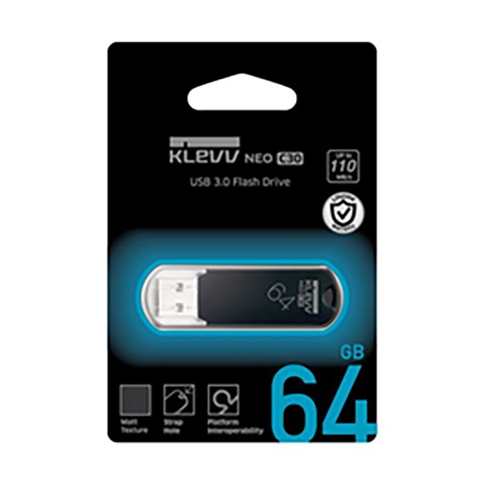 楽天市場】USBメモリー 32GB コンパクト ブラック KLeVV NEO