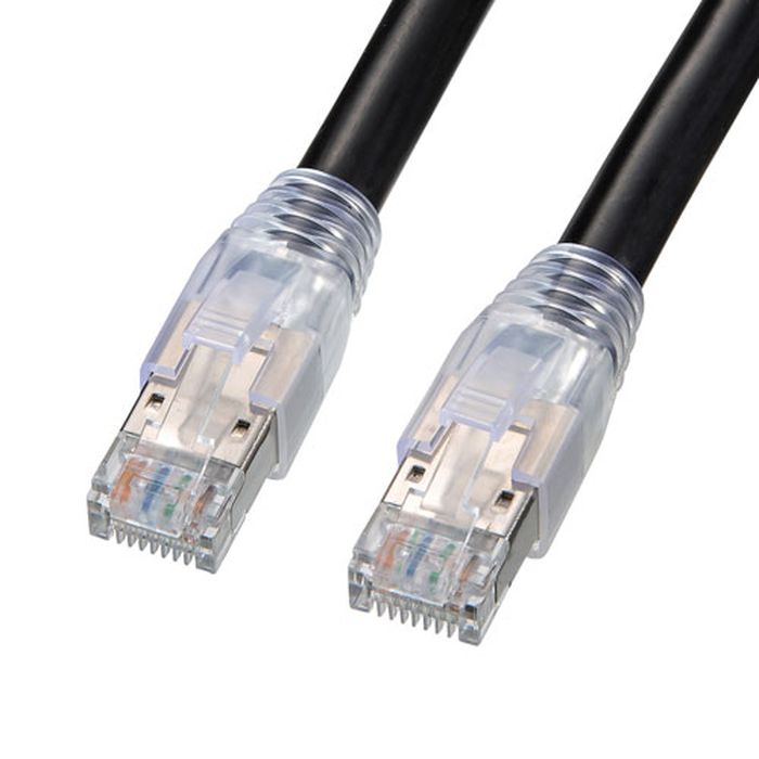 あす楽 Lanケーブル 10m Cat6a 超高速10ギガビット完全対応 屋外用 耐水 耐uv ストレート Stp ブラック サンワサプライ Kb T6aad 10bk Fitzfishponds Com