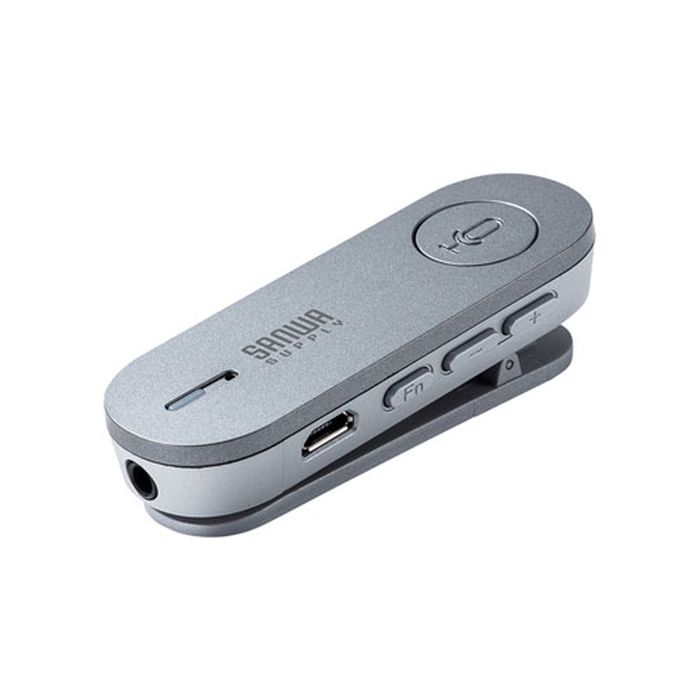 【沖縄・離島配送不可】【代引不可】Bluetooth スピーカーフォン マイクのみ クリップ式マイク 小型マイク 会議 授業 プレゼン PC スマホ タブレット コンパクト 便利 サンワサプライ MM-BTMSP3CL｜やるCAN