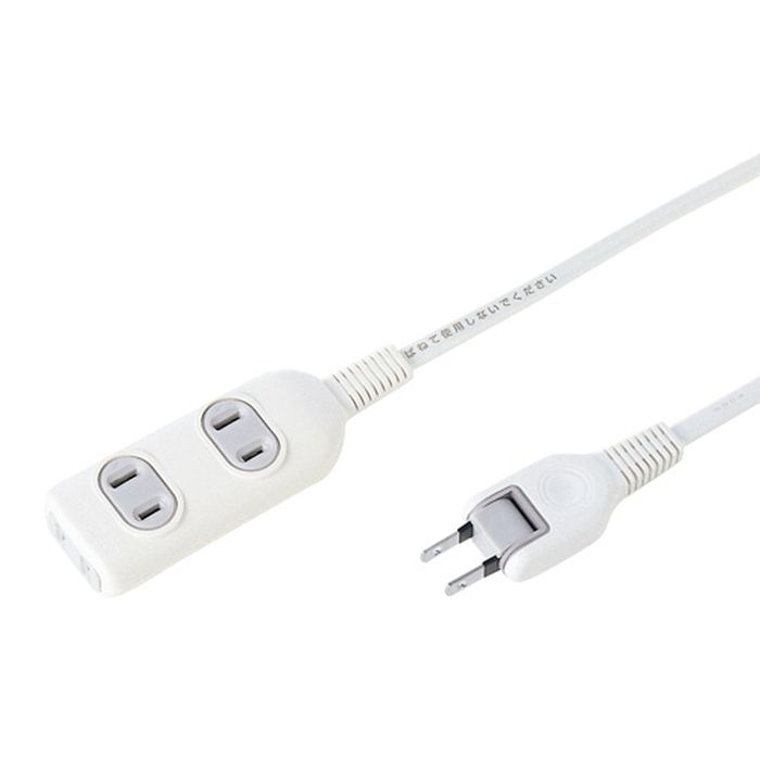 トラッキング火災予防 電源タップ（2P・3個口・3m） サンワサプライ TAP-3W3N画像