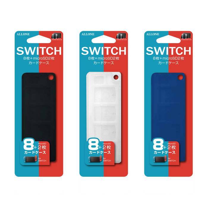 楽天市場 即日出荷 ニンテンドー スイッチ ソフトカードケース Nintendo Switch専用 ソフト カード8枚 Microsd2枚を収納できるカードケース アローン Alg Nsc8 やるcan