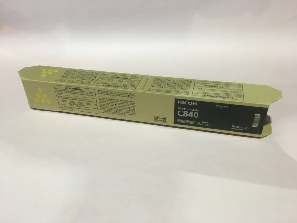 【沖縄・離島配送不可】【代引不可】リコー 純正 IPSiO SP トナー イエロー C840  RICOH 600632