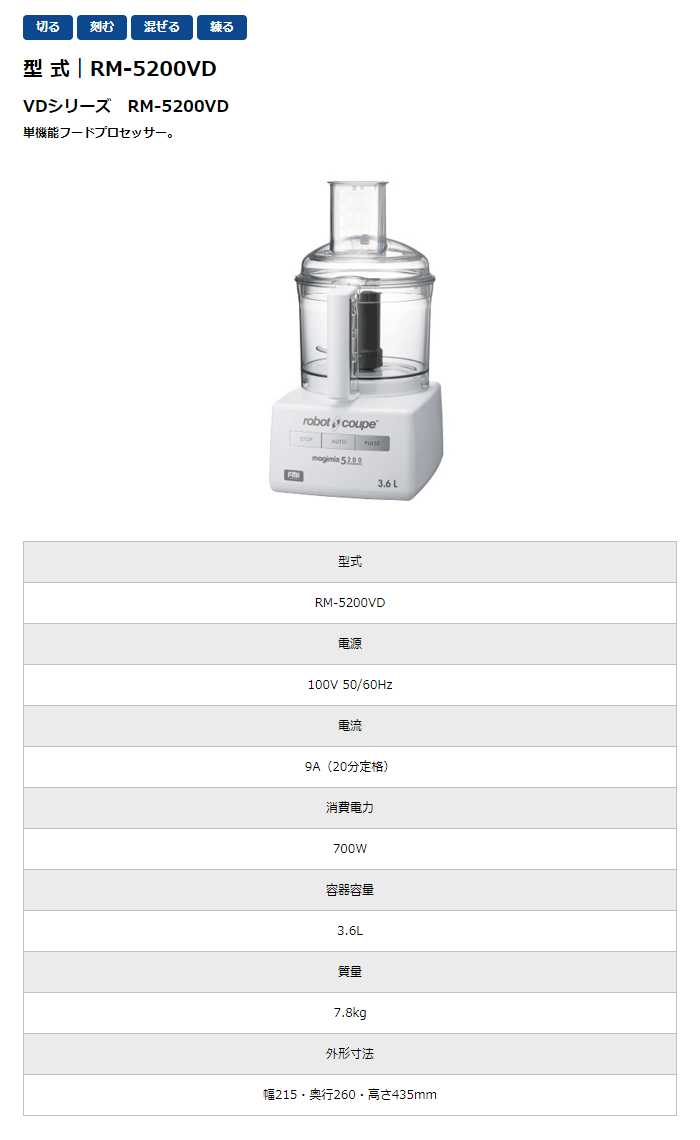 ギフ_包装】 マジミックスRM-5200VD ad-naturam.fr