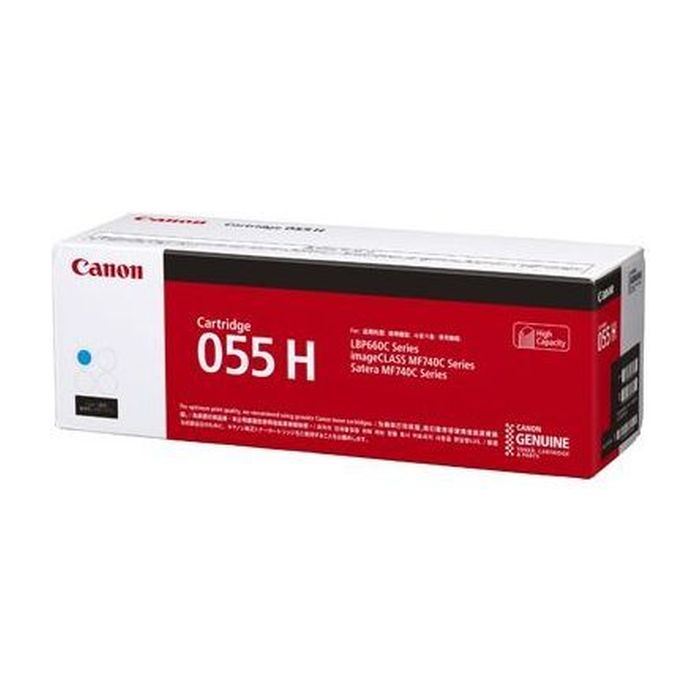 【沖縄・離島送りとどける不可】【代引不可】トナーカートリッジ 055 H シアン トナー 3019C003 CANON 印刷工 LBP664C LBP662C LBP661C MF745Cdw MF743Cdw MF741Cdw 相応う CANON CRG-055HCYN