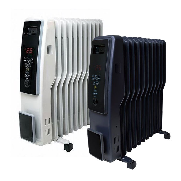 【沖縄・離島送りとどける不可】油絵の具暖房器 1200W/700W/500W 11枚フィン S型フィン デジタル書きあらわす 入切タイマー 自動小銃気温合わせる役立つこと 傾倒OFF取り替えっこ テクノス TOH-D110*
