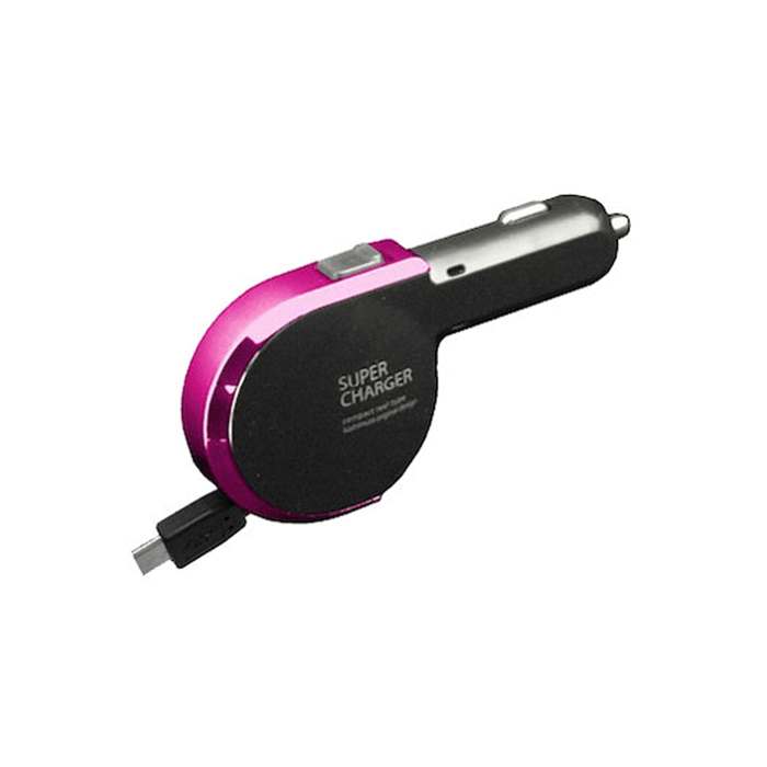 Dc充電器 Dcチャージャー 車載 リール式 2 4a シガーソケット 自動車 車