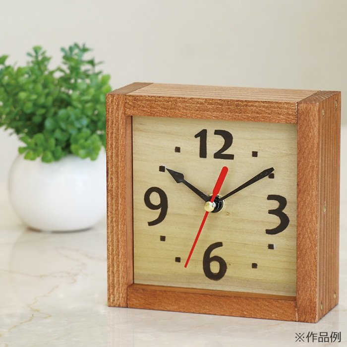 楽天市場】手作り木工時計ｷｯﾄ 穴加工済 短時間で仕上がる 導入教材 低