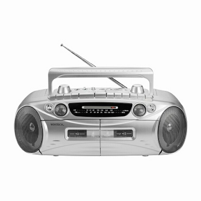 ダブルラジカセ Wラジカセ 原則としてダビング/倍速スピードテープダビング役立つこと積み上げる WINTECH WCT-2