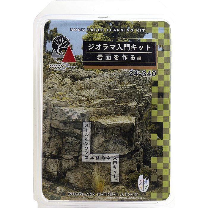 楽天市場】【KATO/カトー】 24-340 ジオラマ入門キット 岩面を作る 編