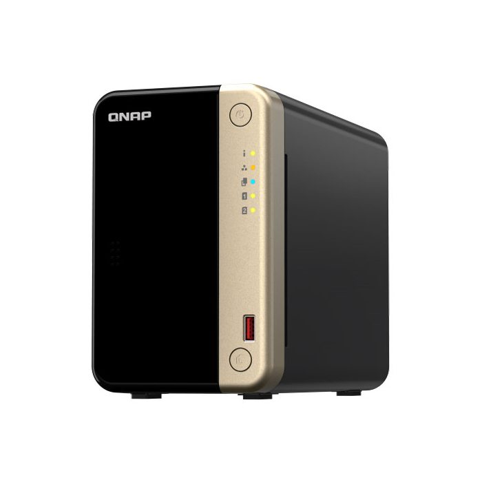 【沖縄・離島送りとどける不可】【代引不可】QNAP キューナップ 2ベイ HDD NAS TS-264-8G QNAP QNA-TS-264