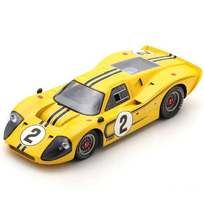 スパーク 1/43 フォードGT ルマン24H 2018 スパーク 1/18 フォード GT40 Mk IV 1967 ルマン24H #4 L.ラビー