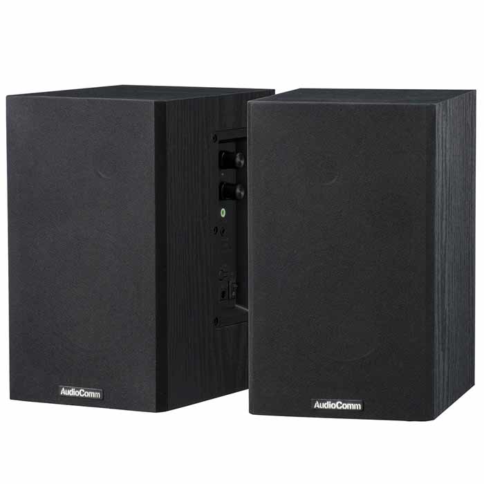 【沖縄・離島送りとどける不可】Bluetoothアクティブスピーカシステム 15W+15W大最終生産物アンプリファイアー 黒いこと マイコン マイコン オーディオ スマホ 経口避妊薬 OHM ASP-W752Z