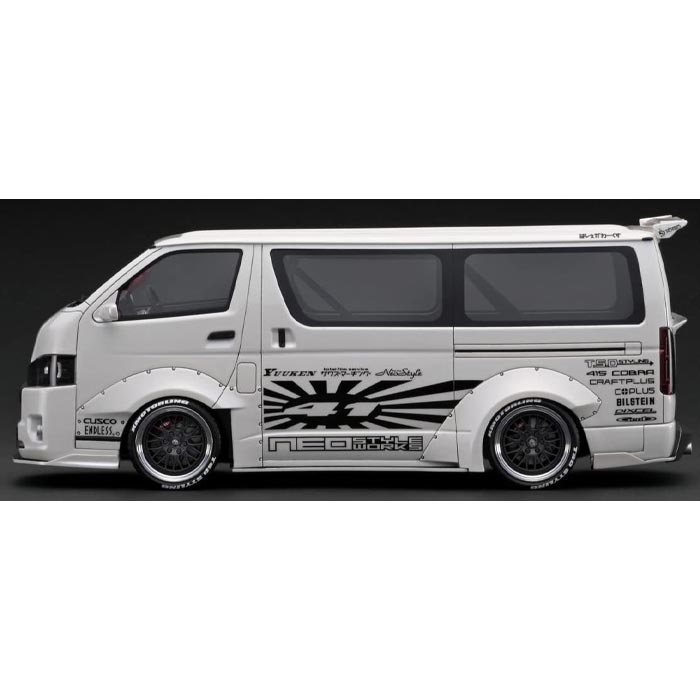 ハイエース T・S・D WORKS  1/18   1/43 2台セット　最安値 1/18 イグニッションモデル IG2804 T・S・D WORKS ハイエース