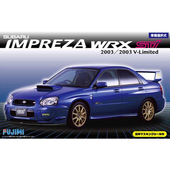 楽天市場】1/24 ID103 スバル インプレッサ WRX Sti/2003 V