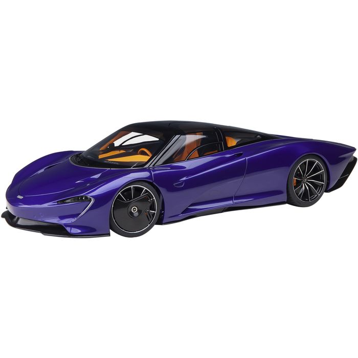 【沖縄・離島配送不可】AUTOart 1/18 マクラーレン スピードテール メタリック・パープル ミニカー 模型 オートアート 76089