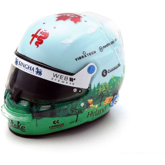 1/5 Alfa Romeo F1 Team Stake - Valtteri Bottas - Canadian GP 2023 F1 ヘルメット Spark Japan 5HF120
