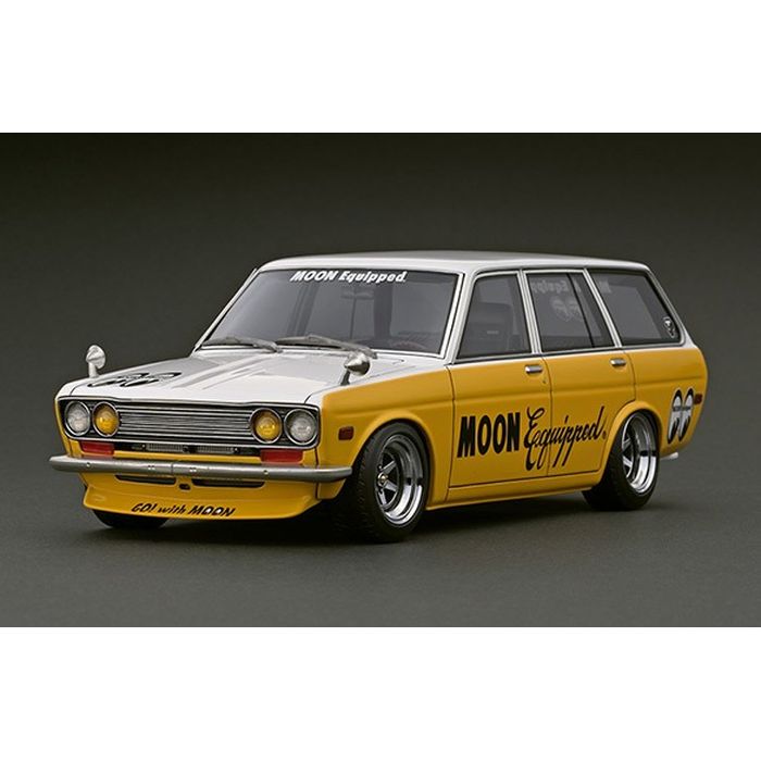 ターマックワークス　ダットサン　ブルーバード　510 ワゴン　BRE チェイス Tarmac Works RAW CHASE 1:64 Datsun Bluebird 510 Wagon BRE