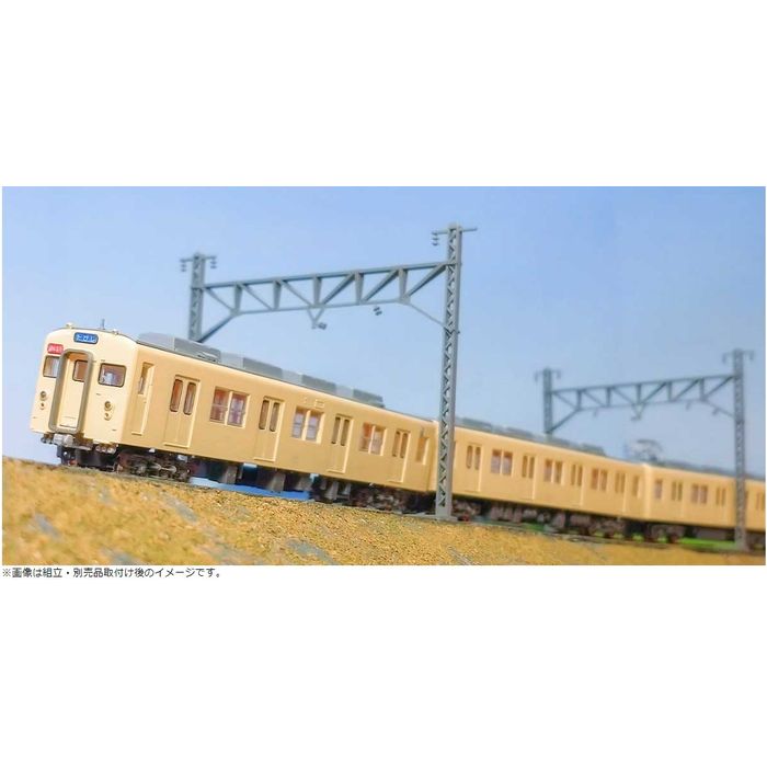 ①東武8000系新前面4輌トータルセット (塗装済車両キット) 東武8000系新前面 トータル＆増結セット (塗装済組立