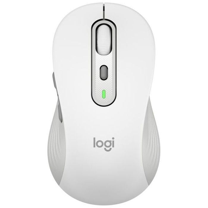 【代引不可】(Logicool)無線(ワイヤレス)マウスM750オフホワイト6ボタン静音Lサイズデバイス切替対応 ロジクール M750LOW