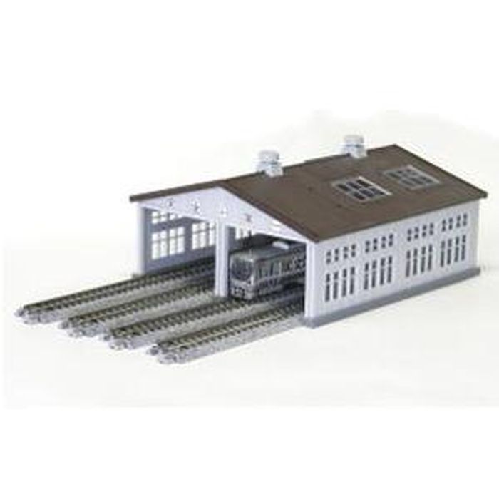Ｎゲージ 鉄道模型 4線車庫組立キット KATOレール用 有限会社コスミック NS-97KK