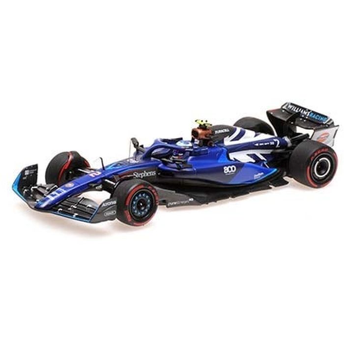 【沖縄・離島配送不可】MINICHAMPS 1/43 ウィリアムズ レーシング FW45 ローガン･サージェント イギリスGP 2023 ウィリアムズ GP参戦800戦目仕様 京商 417231102