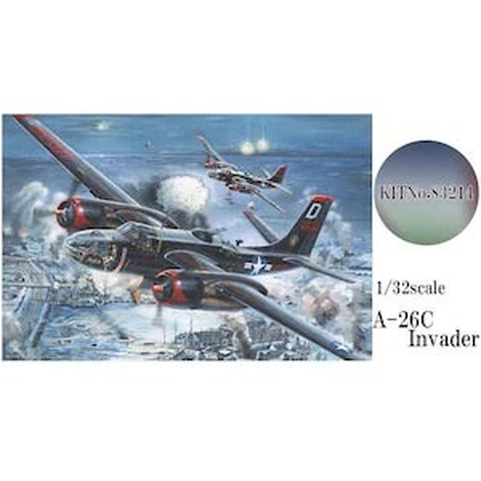 【沖縄・離島配送不可】83214 HOBBY BOSS 1/32 A-26C インベーダー 童友社 6939319232144