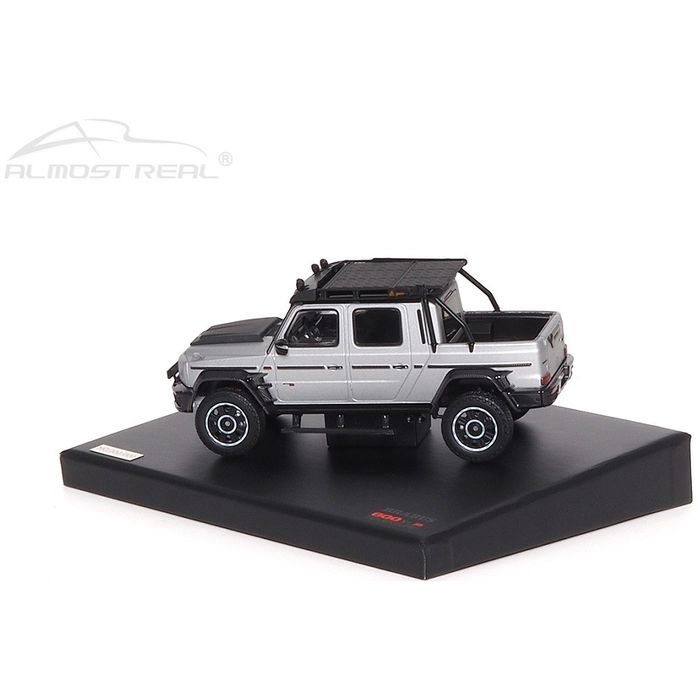 【沖縄・離島配送不可】ALMOST REAL 1/43 Brabus G 800 Adventure XLP - 2020 - Rocket Silver Matte エスワンフォー 460542