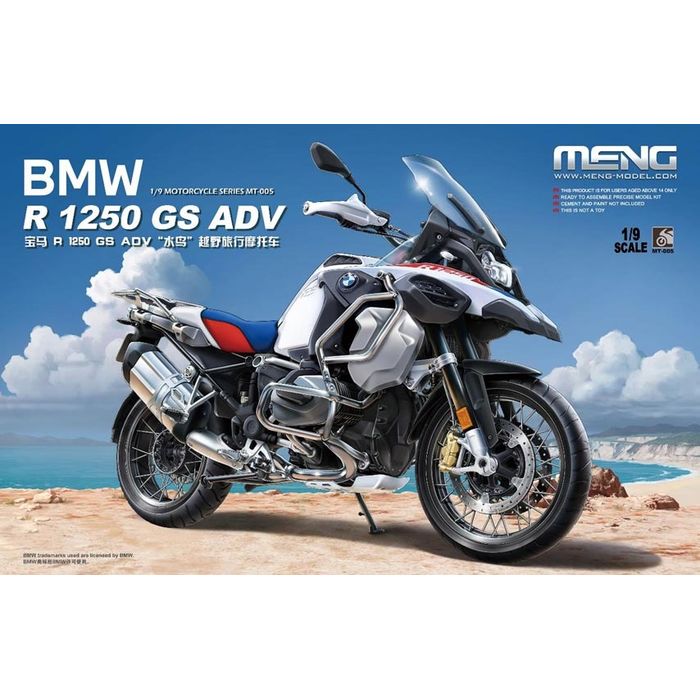 【沖縄・離島配送不可】1/9 BMW R1250GS アドベンチャー ビーバーコーポレーション MENMT-005