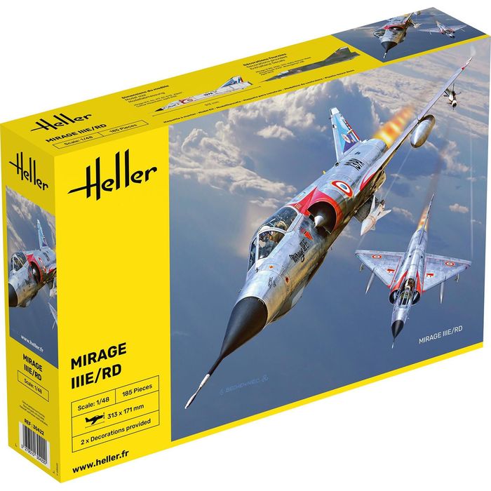1/48 フランス空軍 ミラージュ IIIE/RD プラッツ HE30422