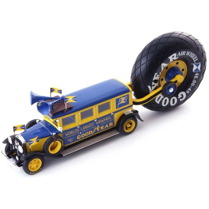 【沖縄・離島配送不可】AUTOCULT 1/43 ビュイック 「グッドイヤー・エアウィール」プロモーション・バス 1929 国際貿易 10012 19,179円