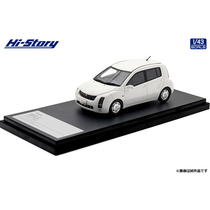 【沖縄・離島配送不可】1/43 Toyota WiLL CYPHA (2002) SIRO インターアライド HS481WH