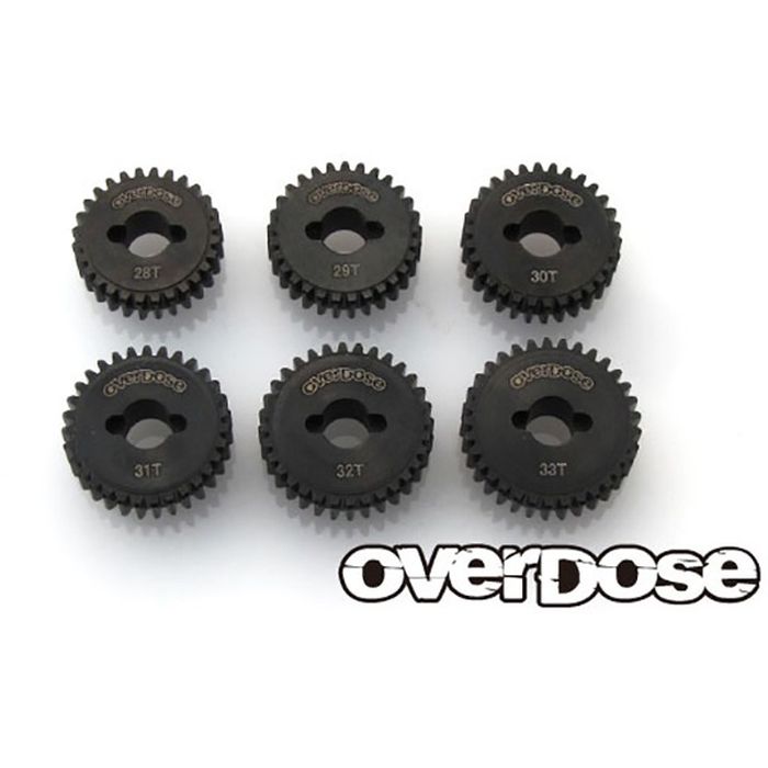 カウンターギヤ ハイギヤセット(28T-33T) ウエルド OVER DOSE OD2148