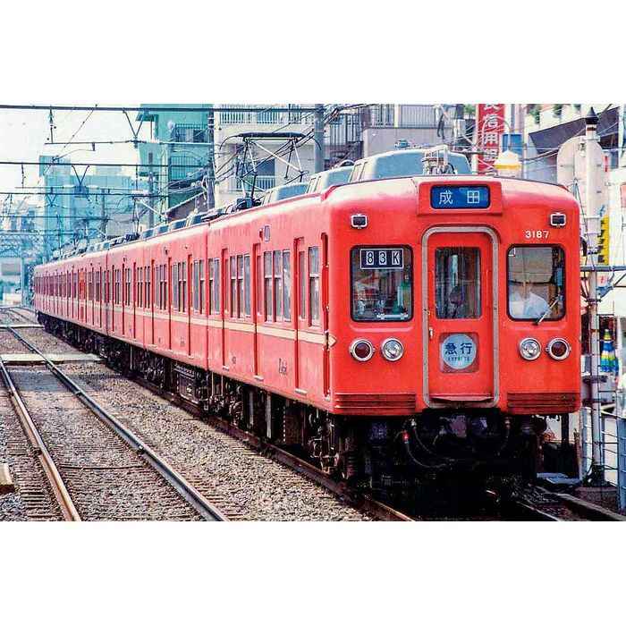 【沖縄・離島配送不可】Nゲージ 鉄道模型 京成3150形 更新車　新赤電色　8両編成セット 動力付き グリーンマックス 31861