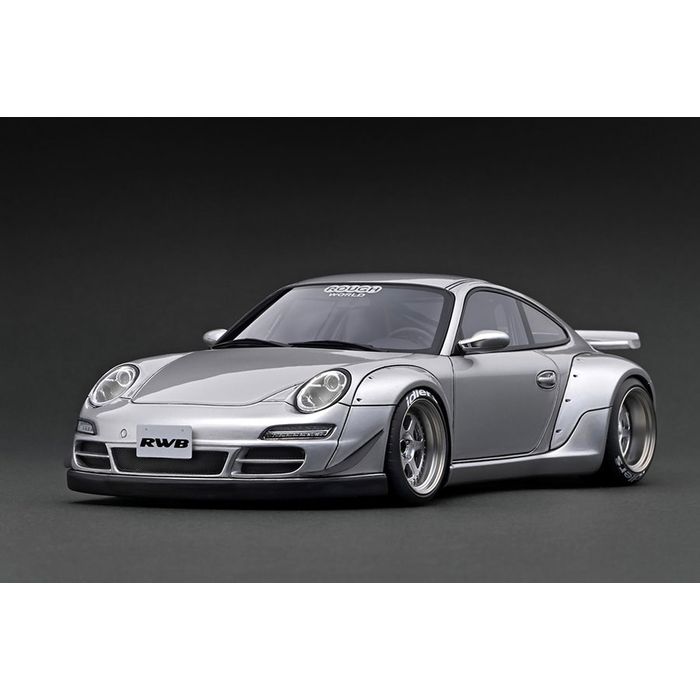【沖縄・離島配送不可】1/18 RWB 997 Silver PORSCHE ポルシェ シルバー イグニッションモデル ティーケー・カンパニー IG3246