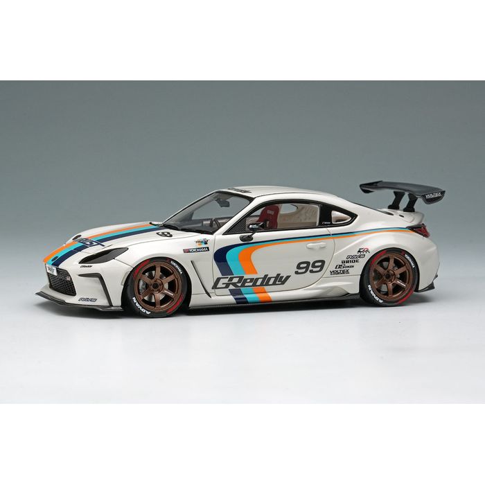 【沖縄・離島配送不可】1/43 トラスト グレッディ GR86 ターボ 東京オートサロン2023 クリスタルホワイトパール メイクアップ EM664
